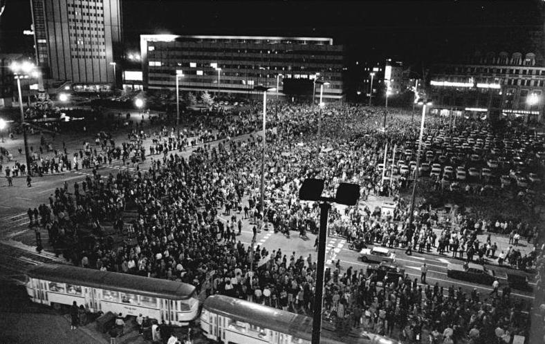 Montagsdemonstration Leipzig 16.10.1989